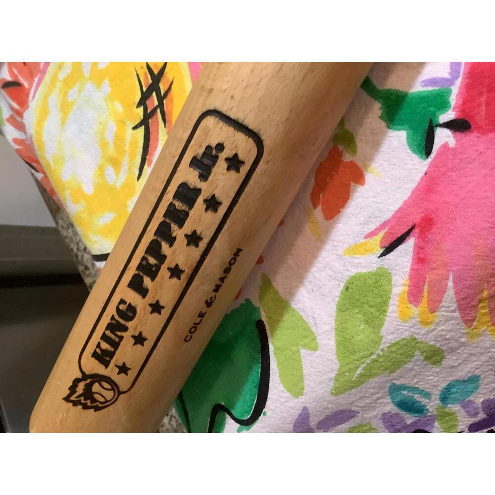 King Pepper Jr. Wooden Pepper Mill by Cole & Mason